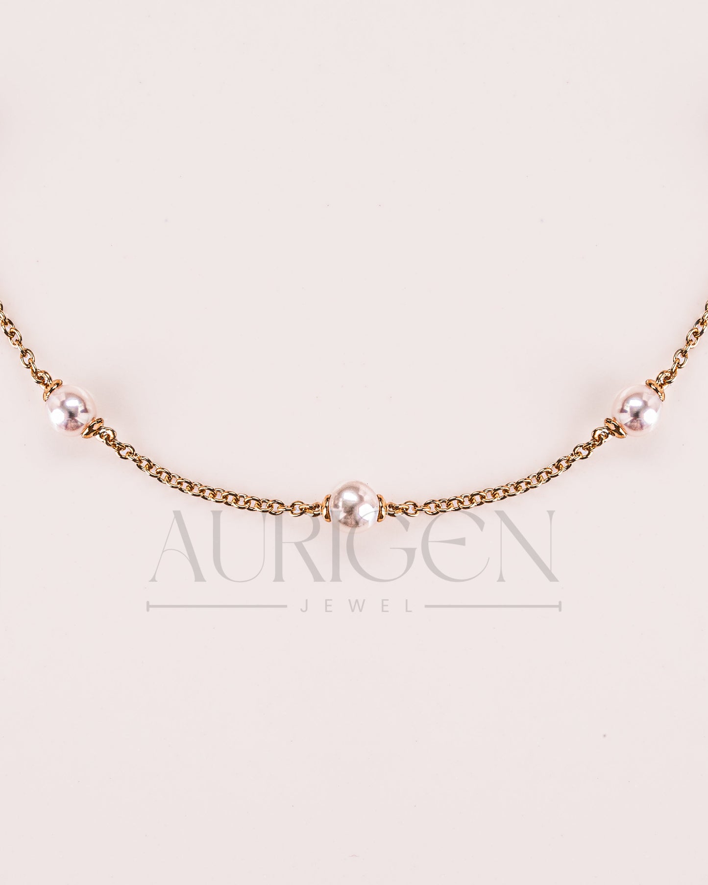 Classic Freshwater Pearl Bracelet in 14k Solid Gold