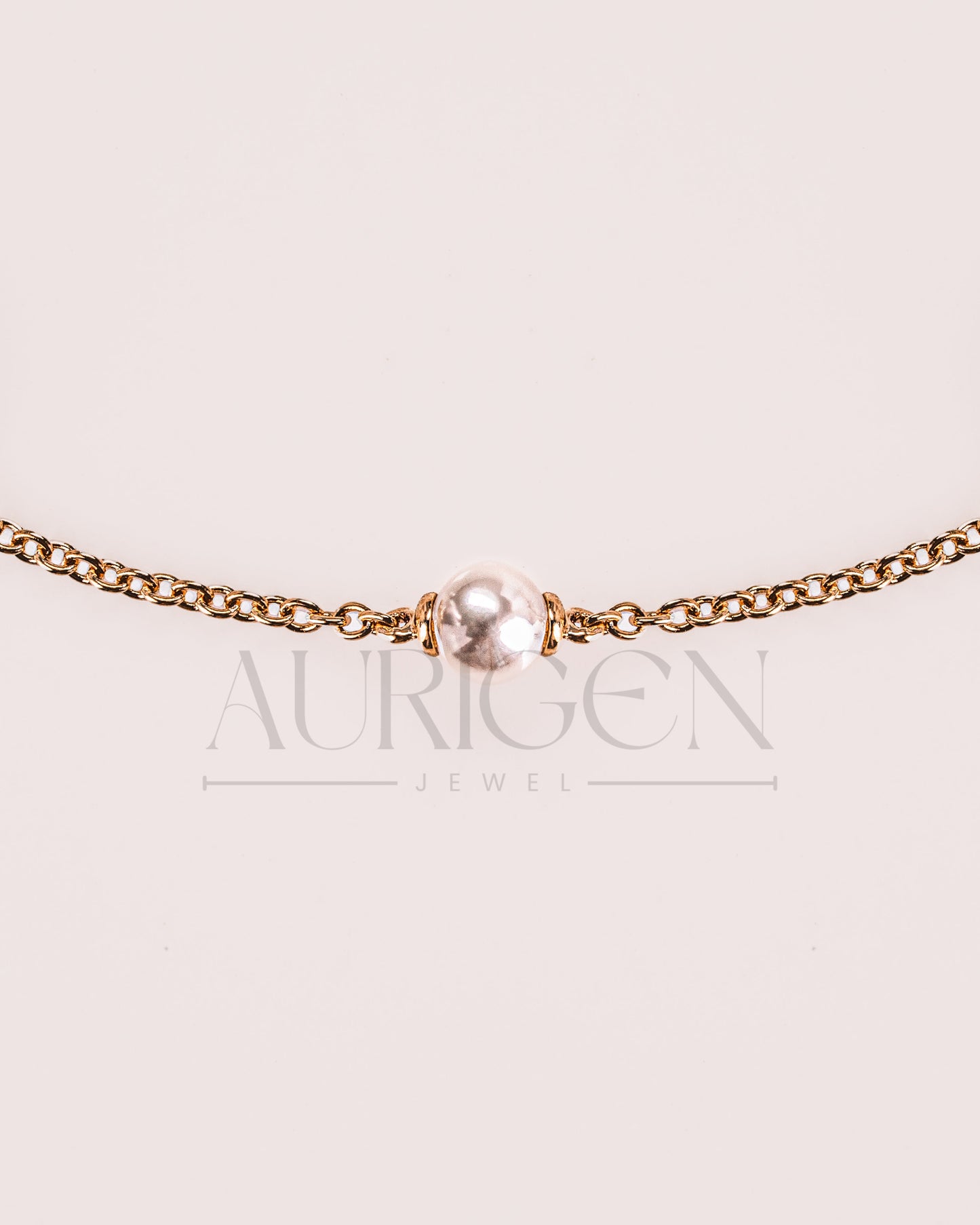 Classic Freshwater Pearl Bracelet in 14k Solid Gold