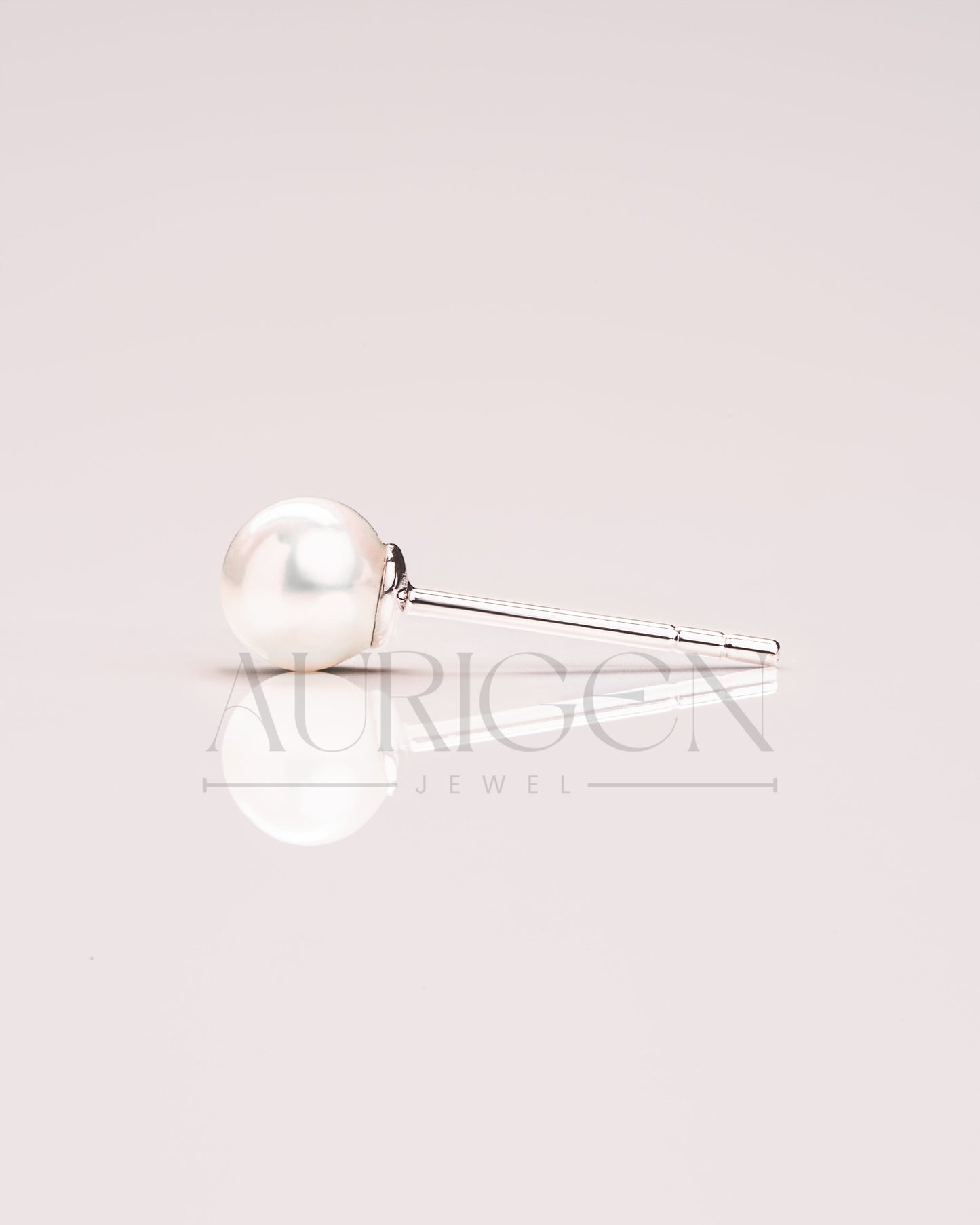 Brilliant Pearl and Pear Cut Moissanite and Lab Grown Diamond Earrings with Push Back