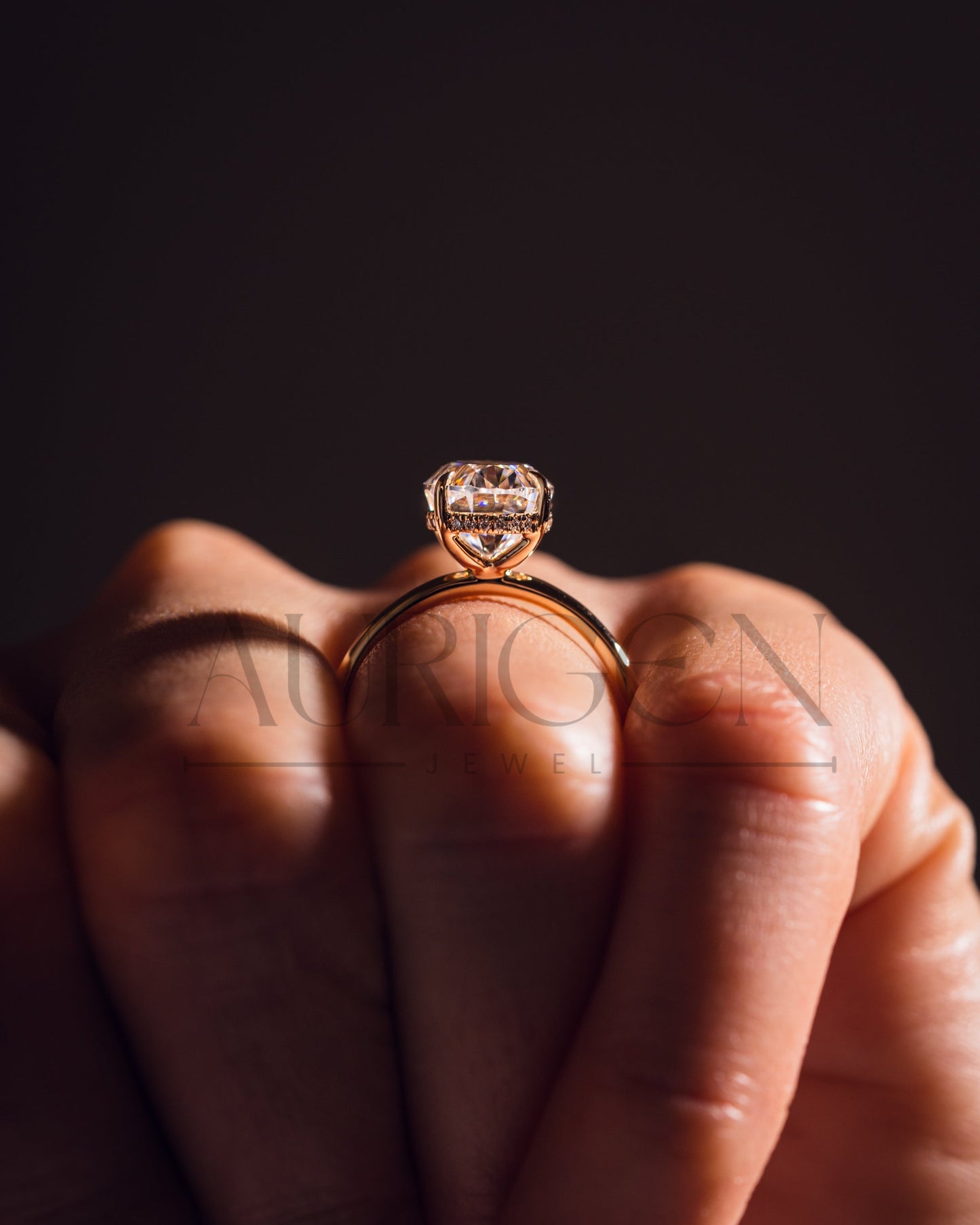 2.5 Ct Classic Oval-Cut Diamond Solitaire Ring Brilliant Oval 4-Prong Diamond Ring