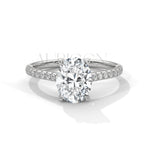 2.00 CT Oval Cut Diamond Engagement Ring