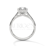 2 Ct Luxury Princess Cut Diamond Solitaire Ring in 14K Solid Gold