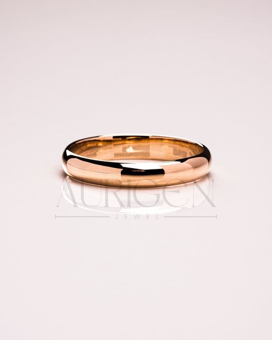 Classic Men’s Wedding Band 14K Solid Gold