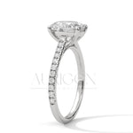 2.00 CT Oval Cut Diamond Engagement Ring