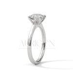 2.00 CT Round Cut Moissanite Diamond Engagement Ring
