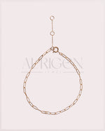 Modern Essentials 14K Solid Gold Chain Bracelet